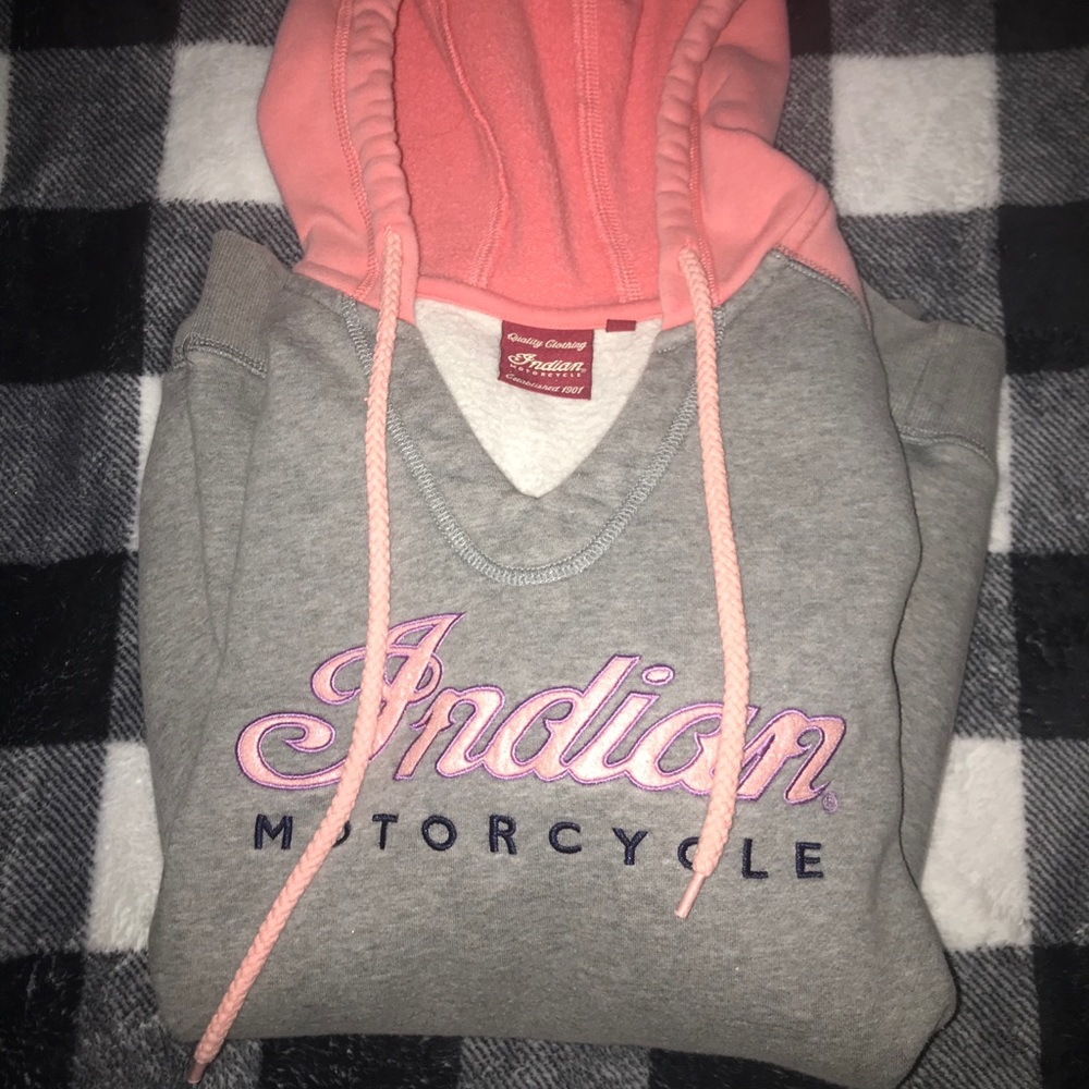 Indian motorcycle hoodie. Amazing material